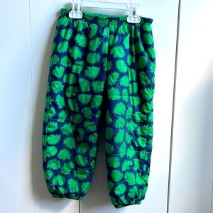 Patagonia Toddler Fleece Pants - Puffer Jogger 3T Hedgehogs
